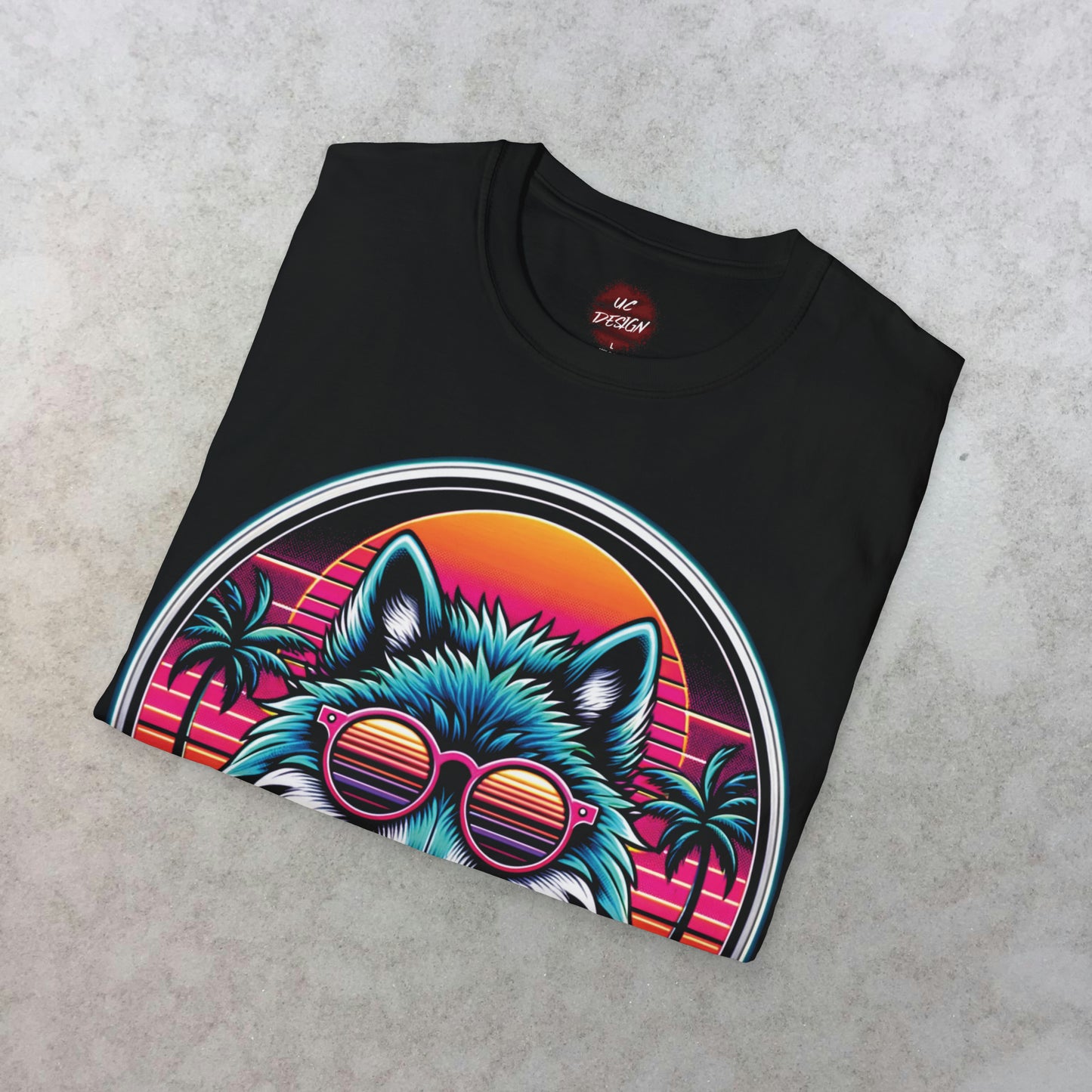 Retro Wolf Vibes T-Shirt