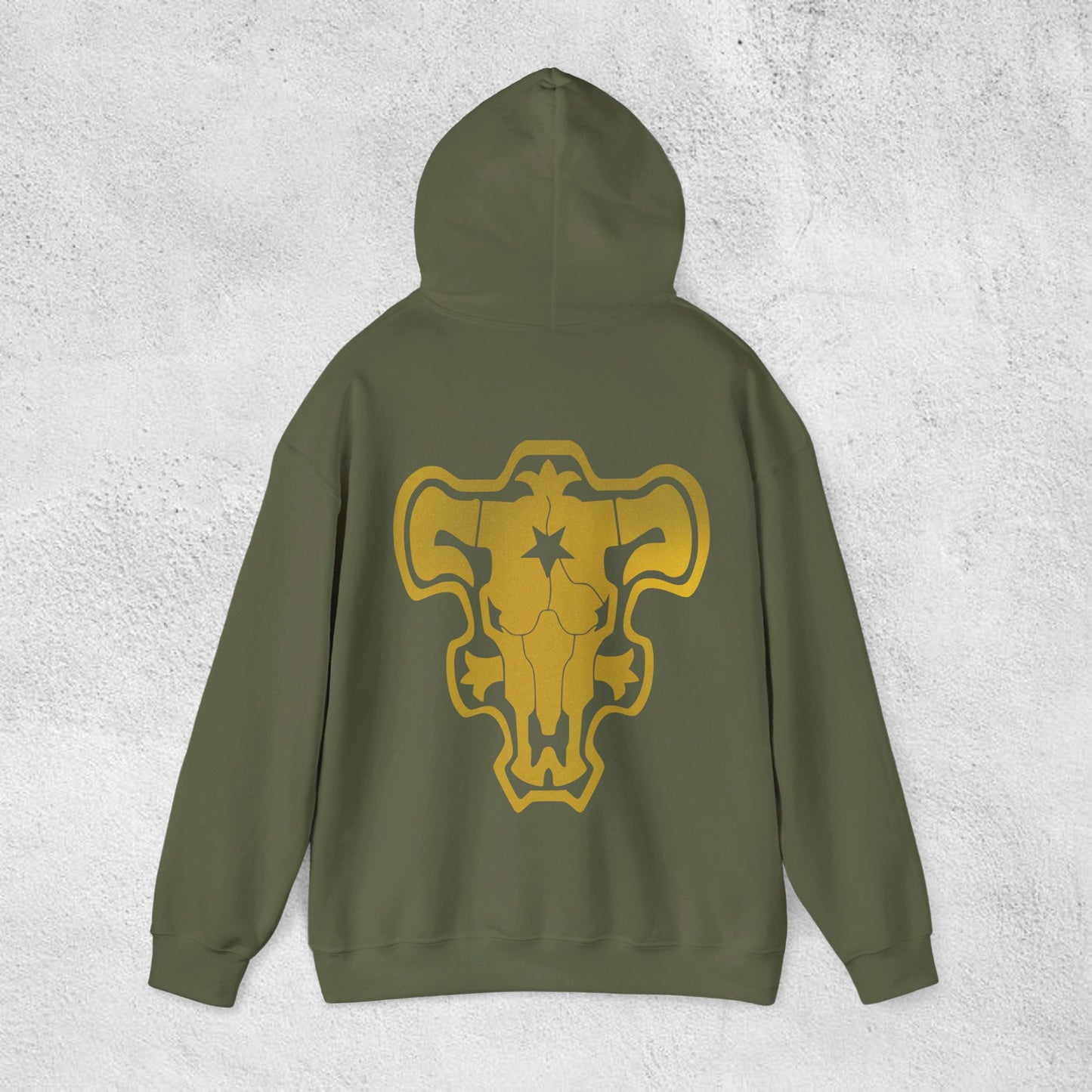 Black Bulls Emblem Hoodie