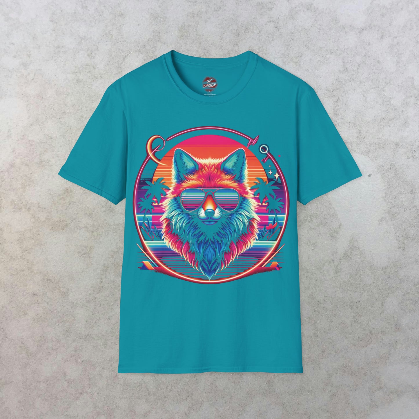 Retro Fox Vibes T-Shirt