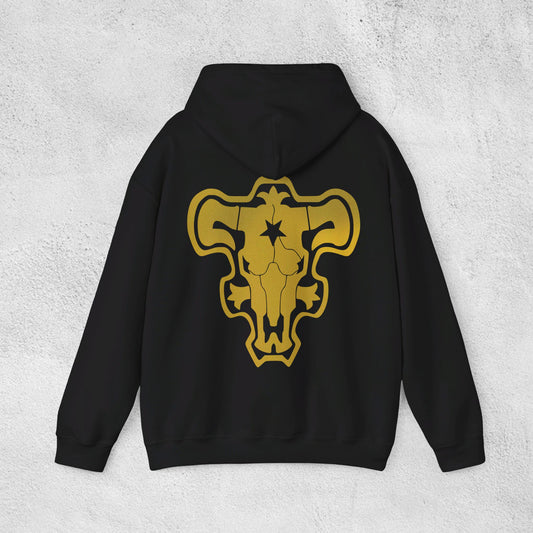 Black Bulls Emblem Hoodie