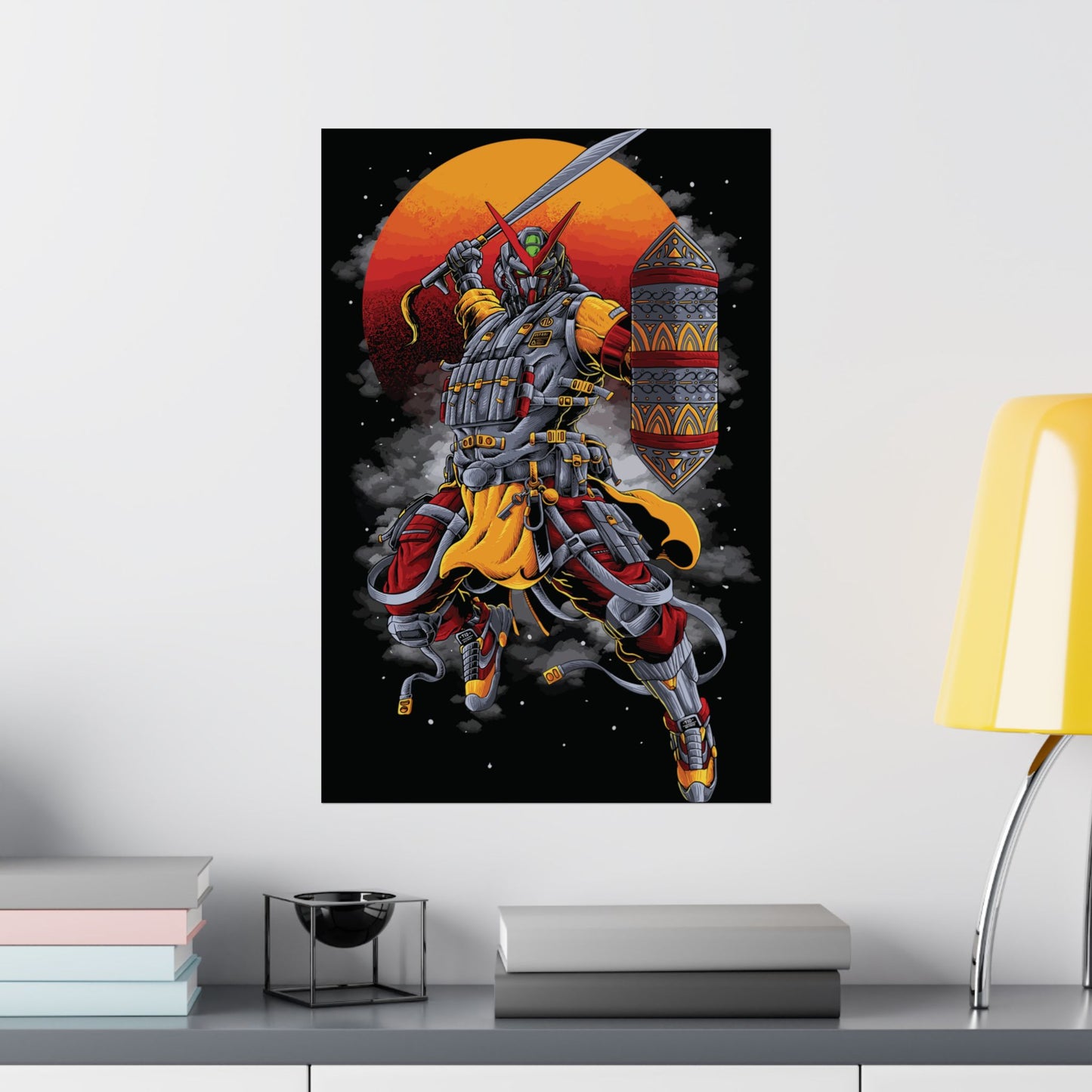 Modern Samurai: Futuristic  Poster