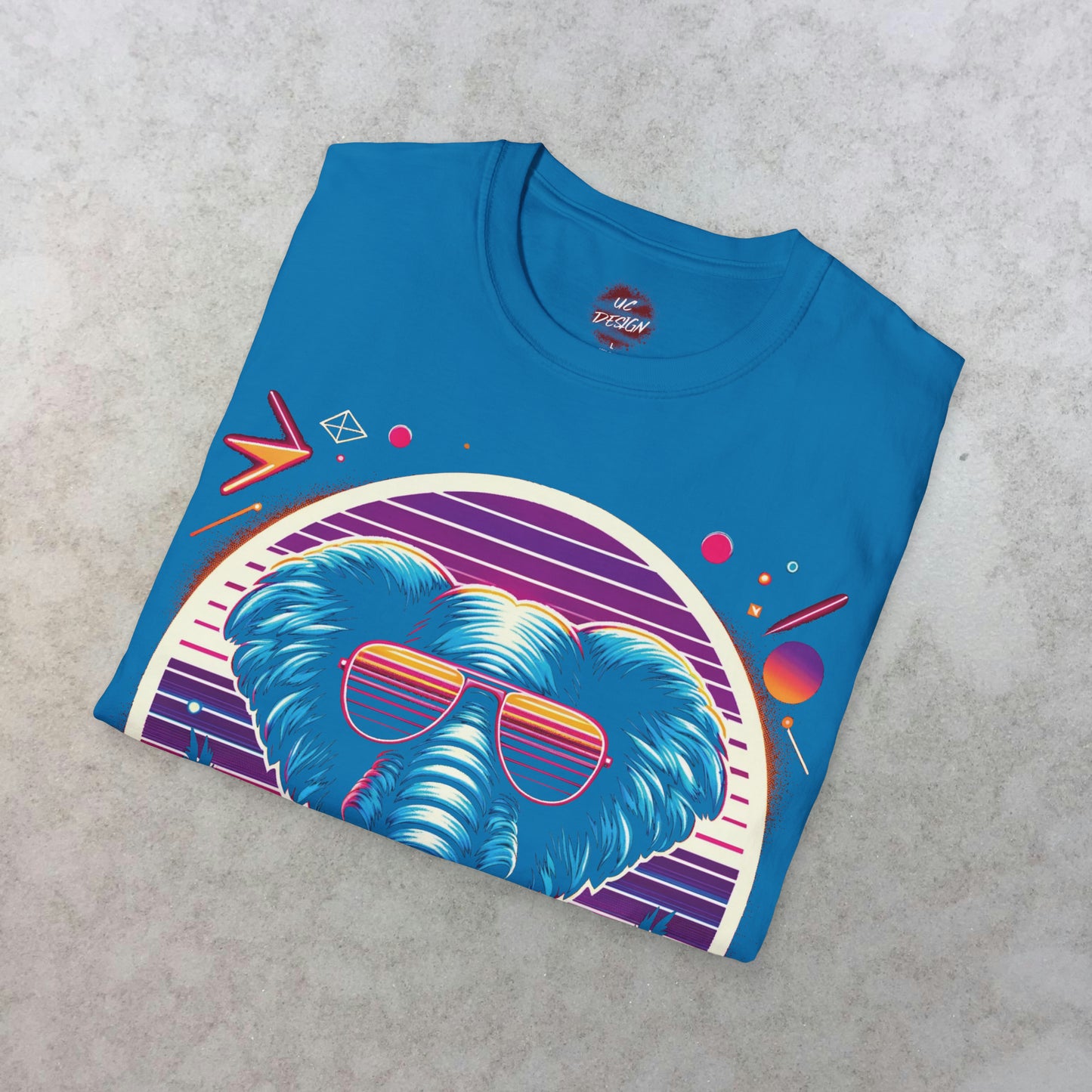 Retro Elephant Vibes T-Shirt