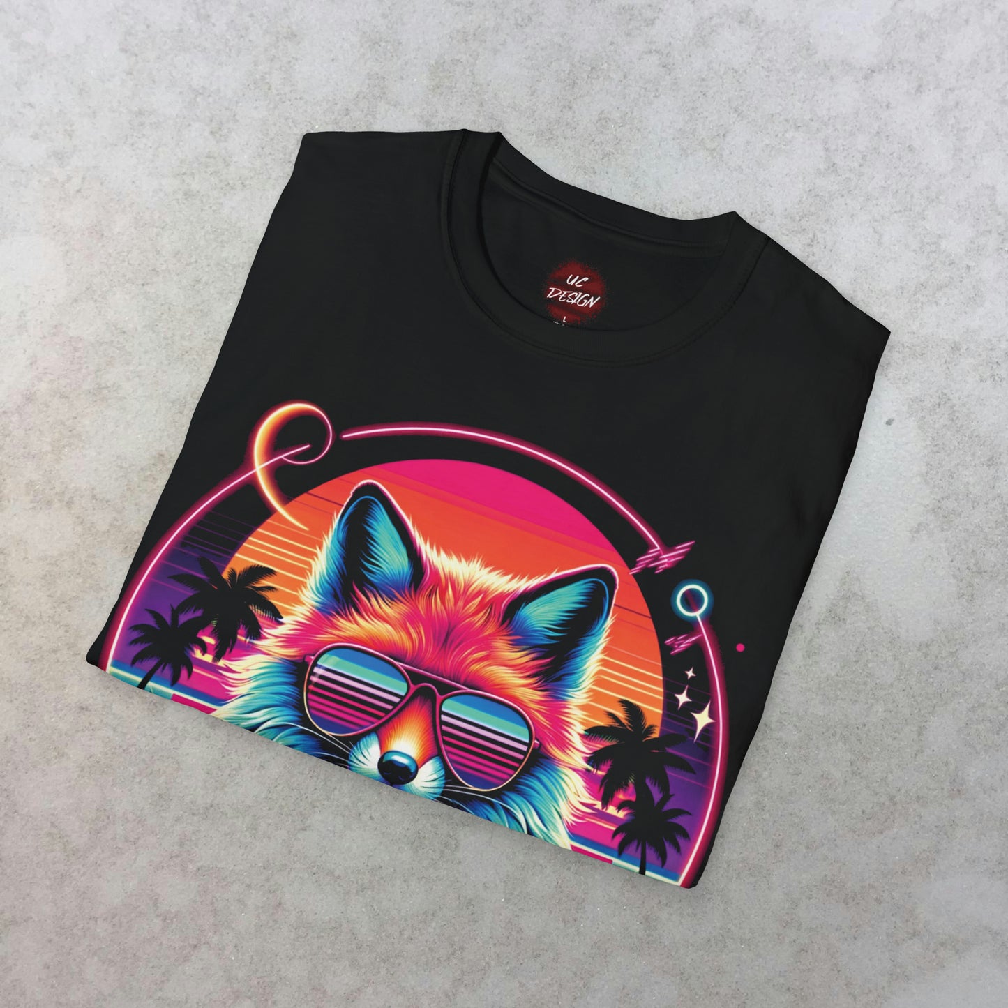 Retro Fox Vibes T-Shirt