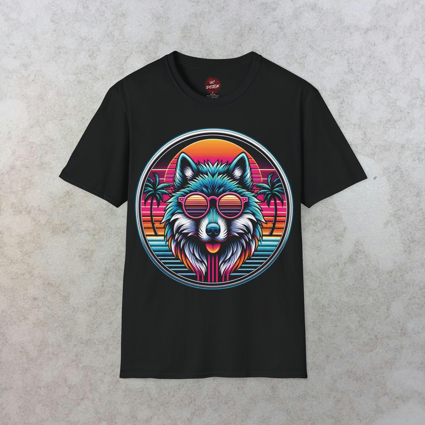 Retro Wolf Vibes T-Shirt