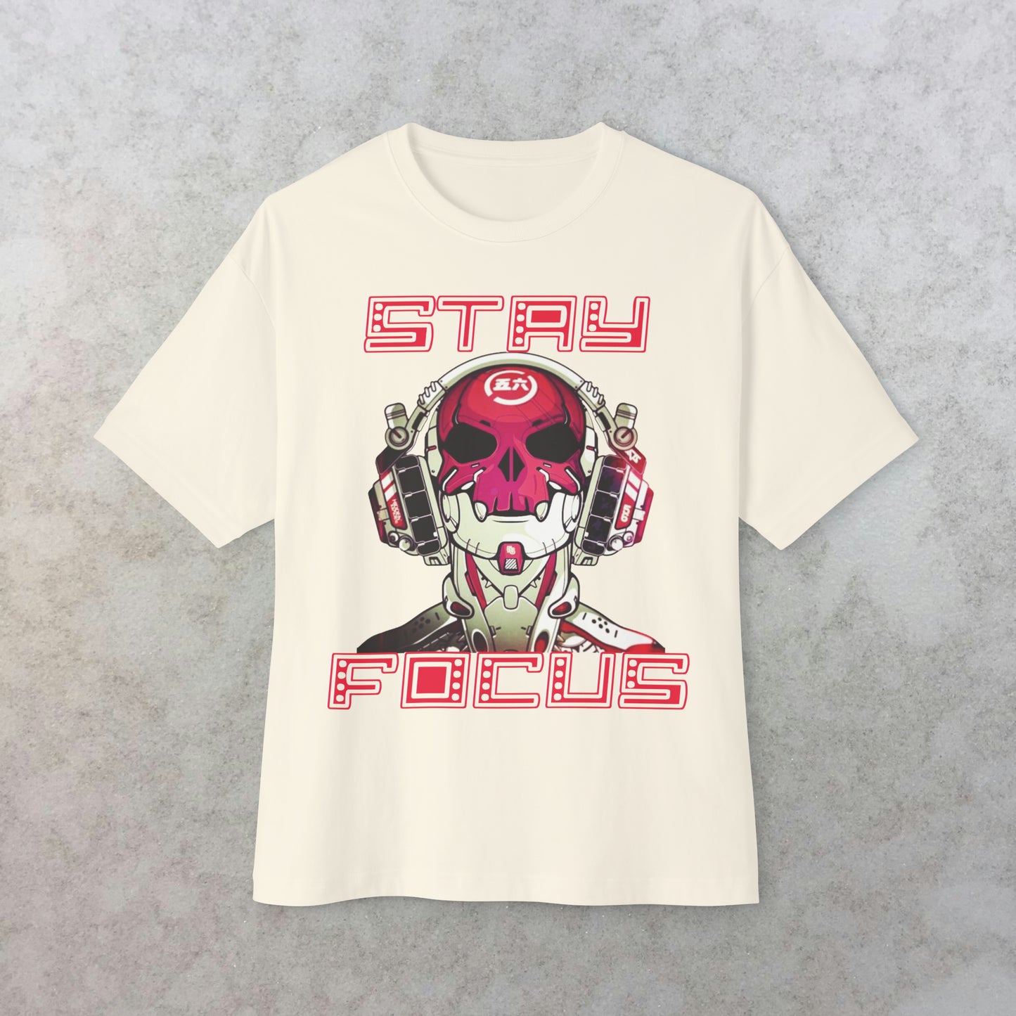 Stay Focus Oversized T-Shirt