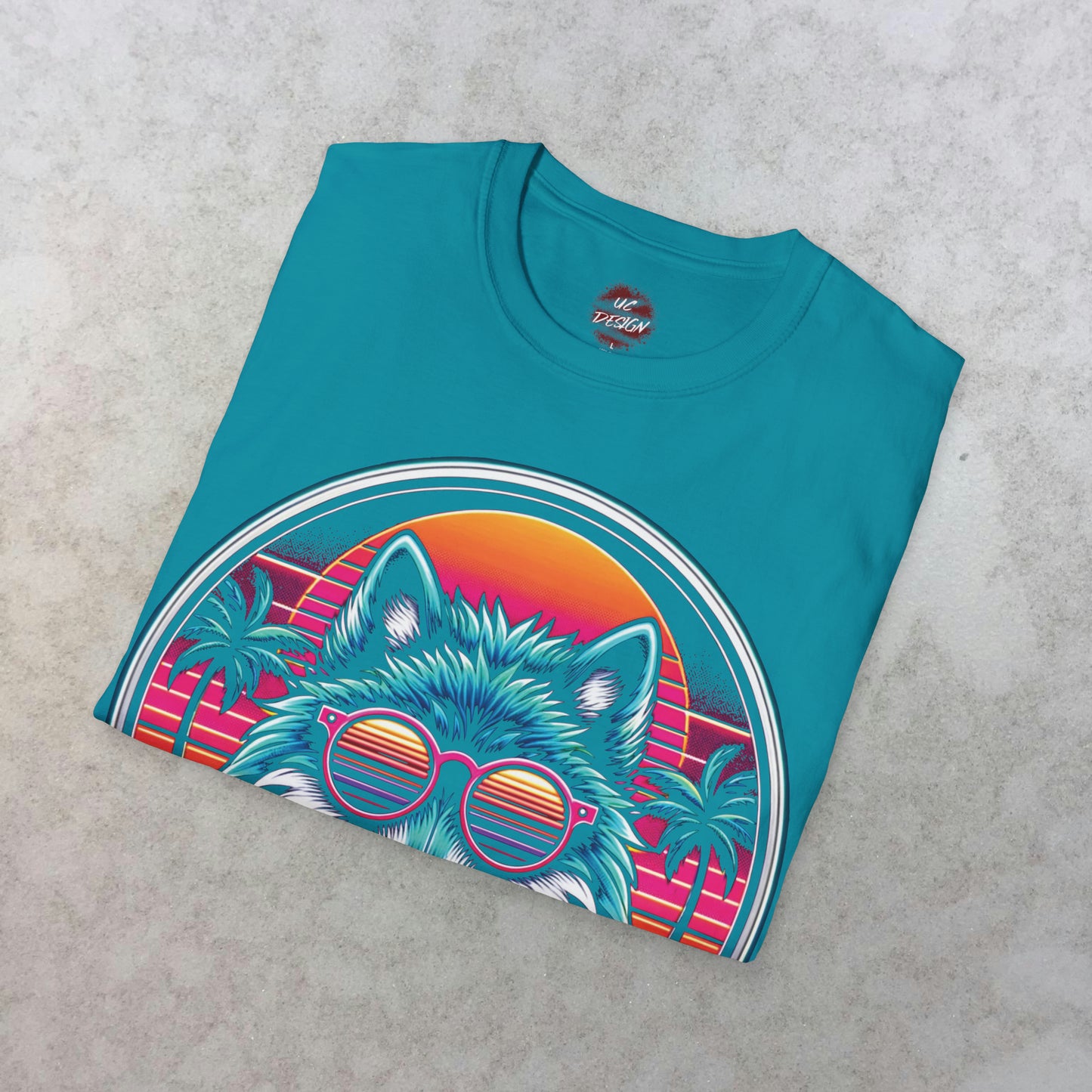 Retro Wolf Vibes T-Shirt