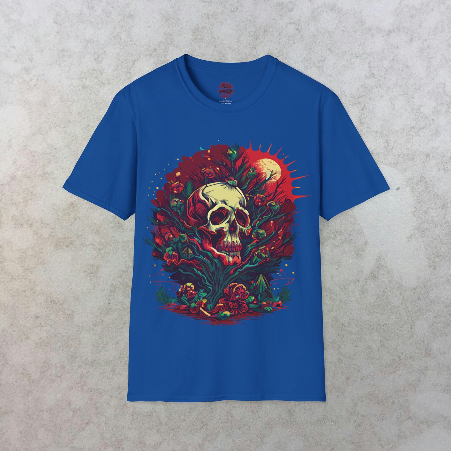 Mystical Midnight: The Enchanted Skull T-Shirt