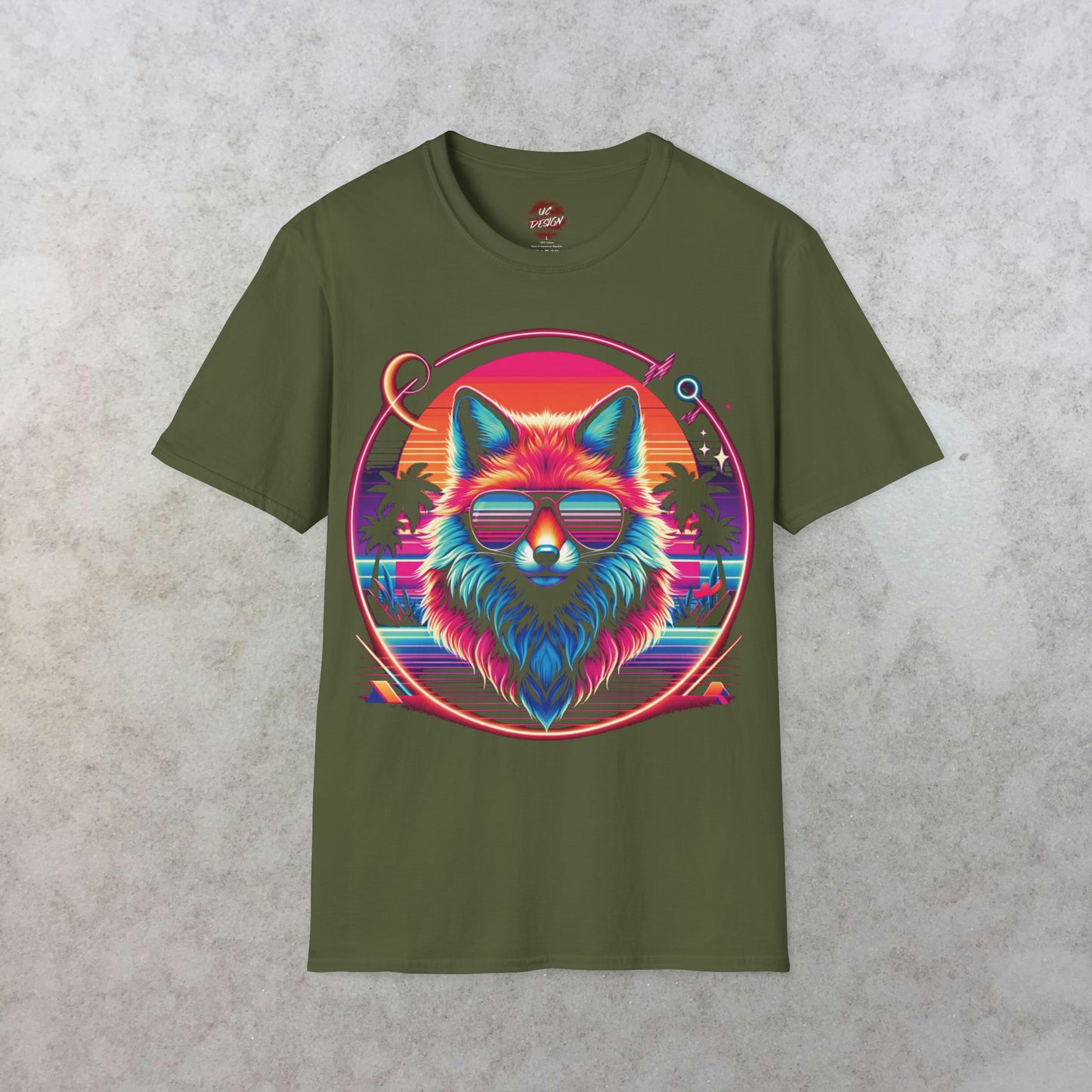 Retro Fox Vibes T-Shirt