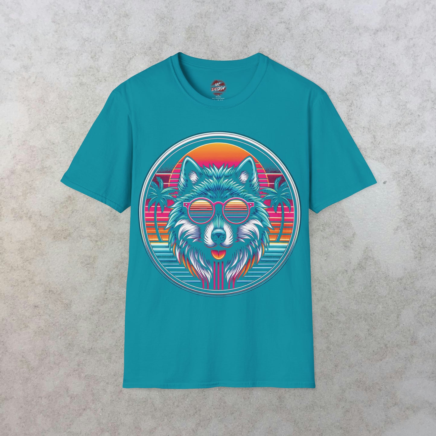 Retro Wolf Vibes T-Shirt