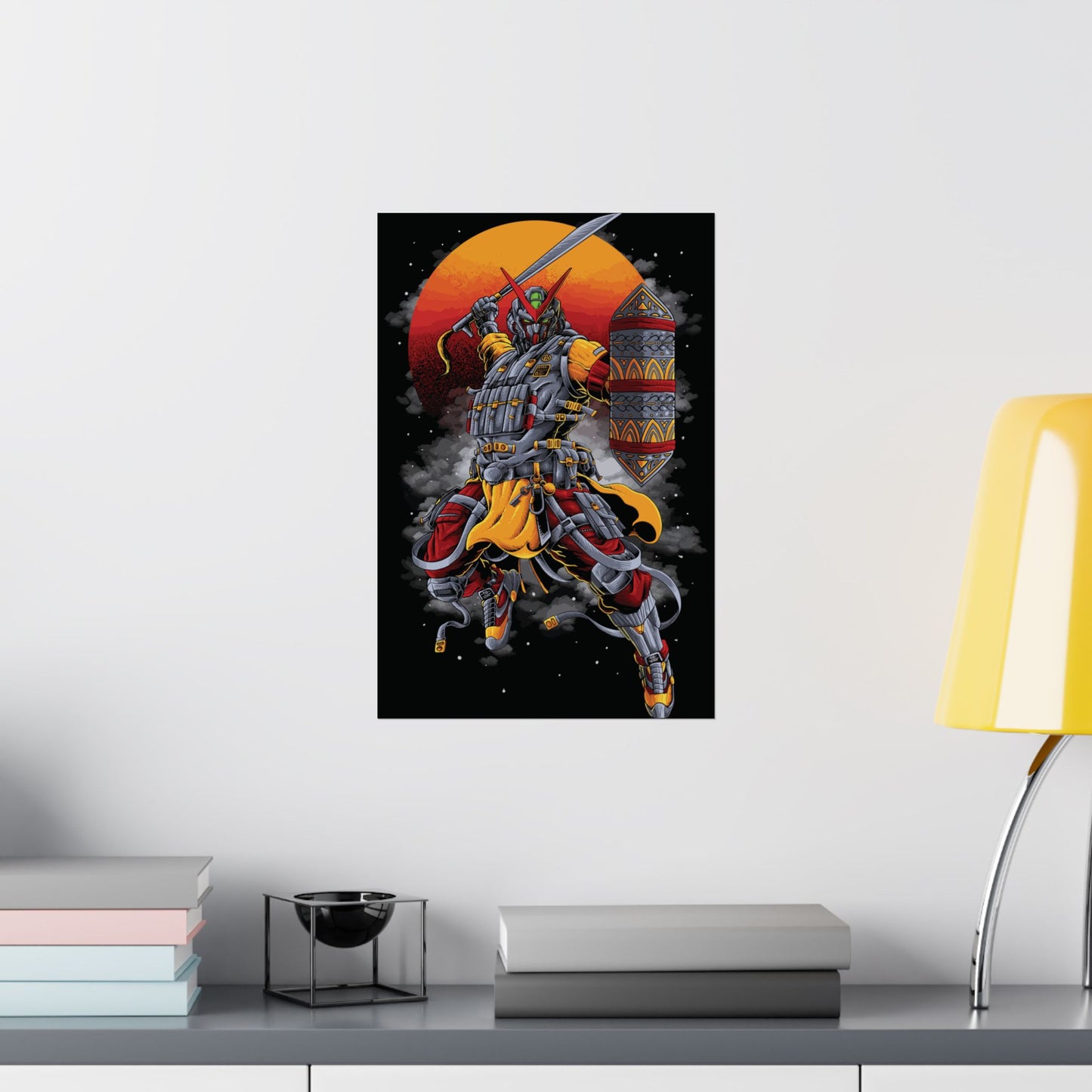 Modern Samurai: Futuristic  Poster