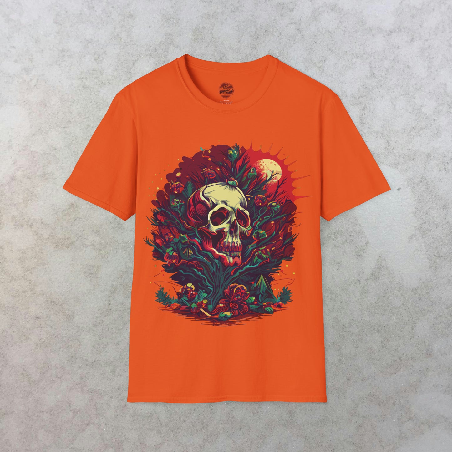 Mystical Midnight: The Enchanted Skull T-Shirt