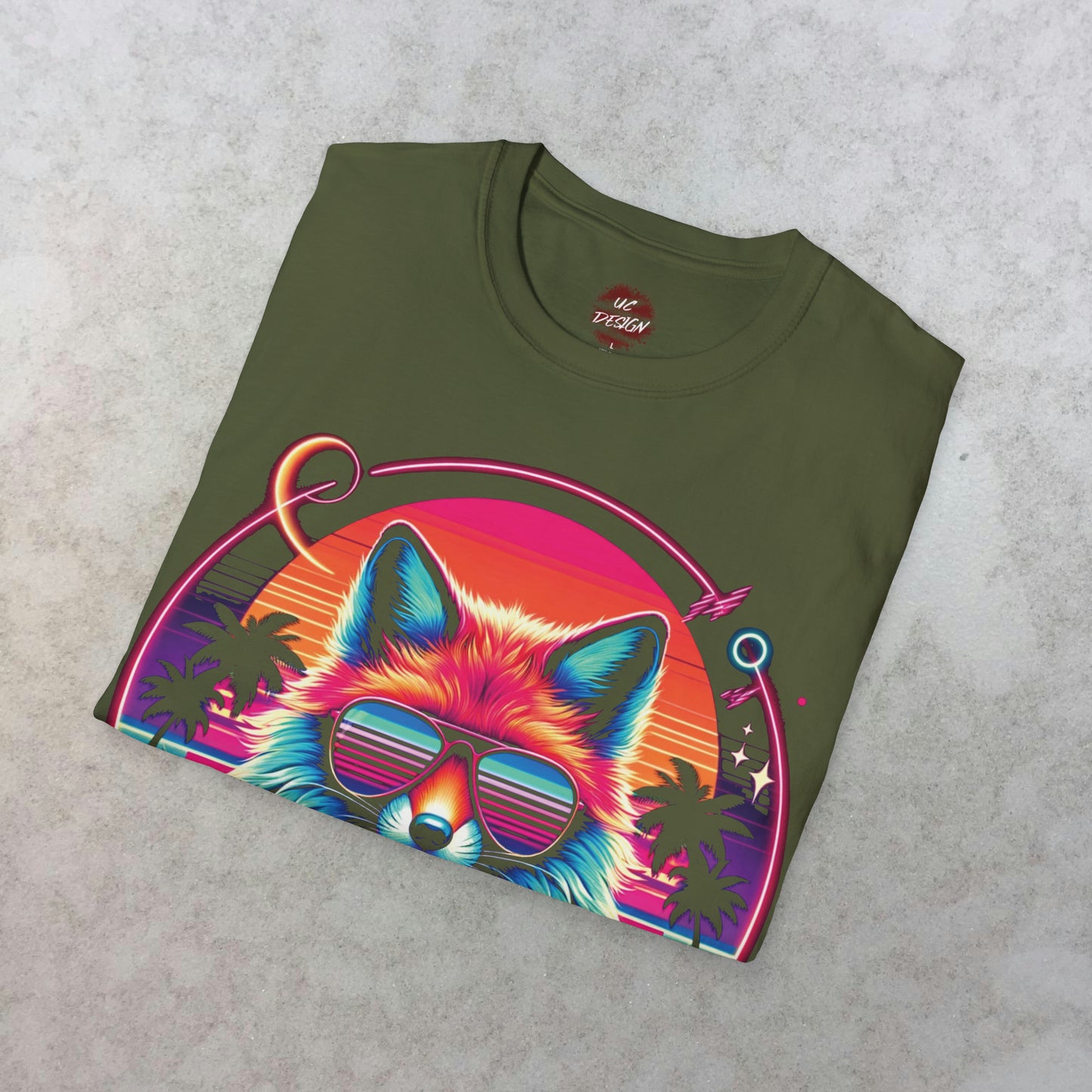 Retro Fox Vibes T-Shirt