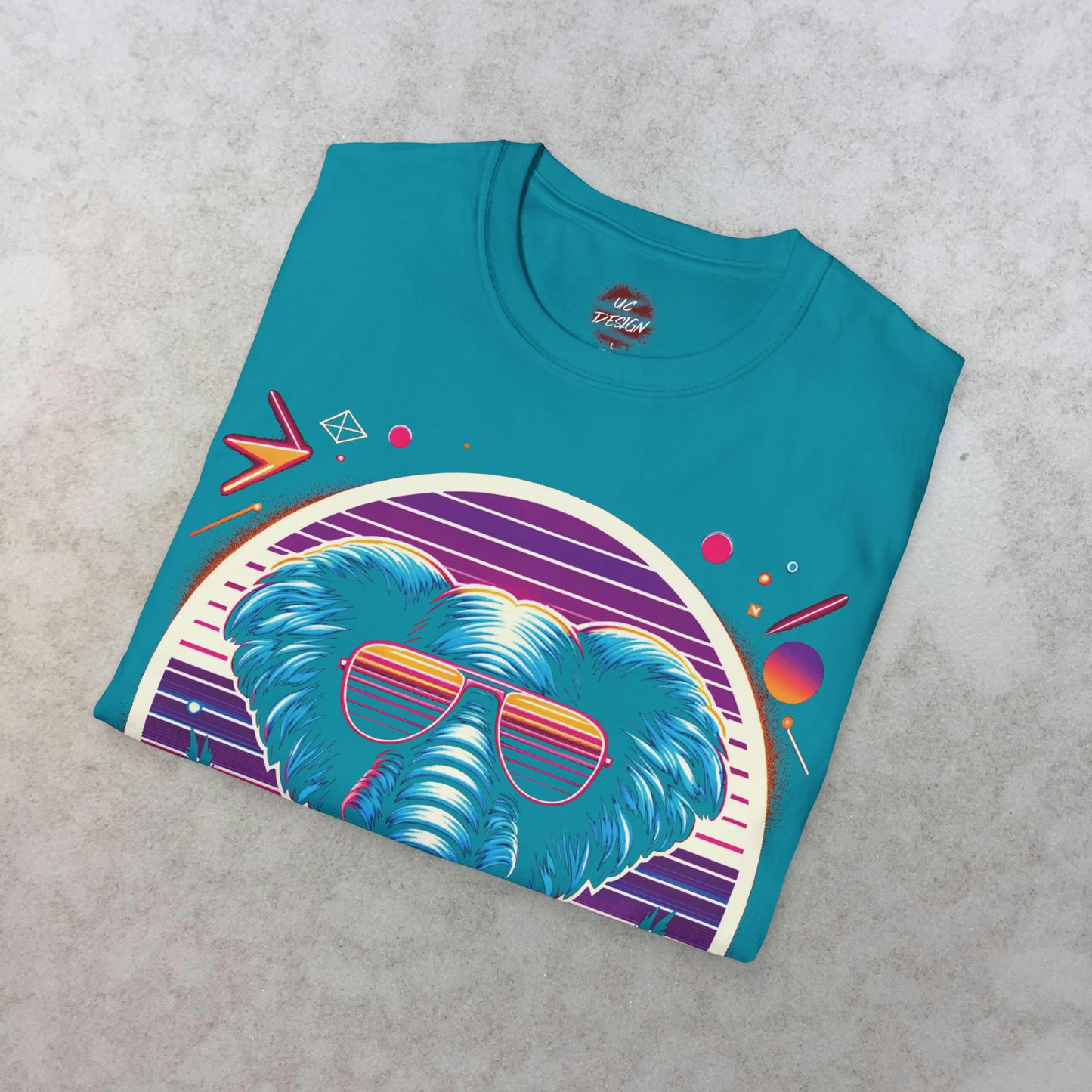 Retro Elephant Vibes T-Shirt