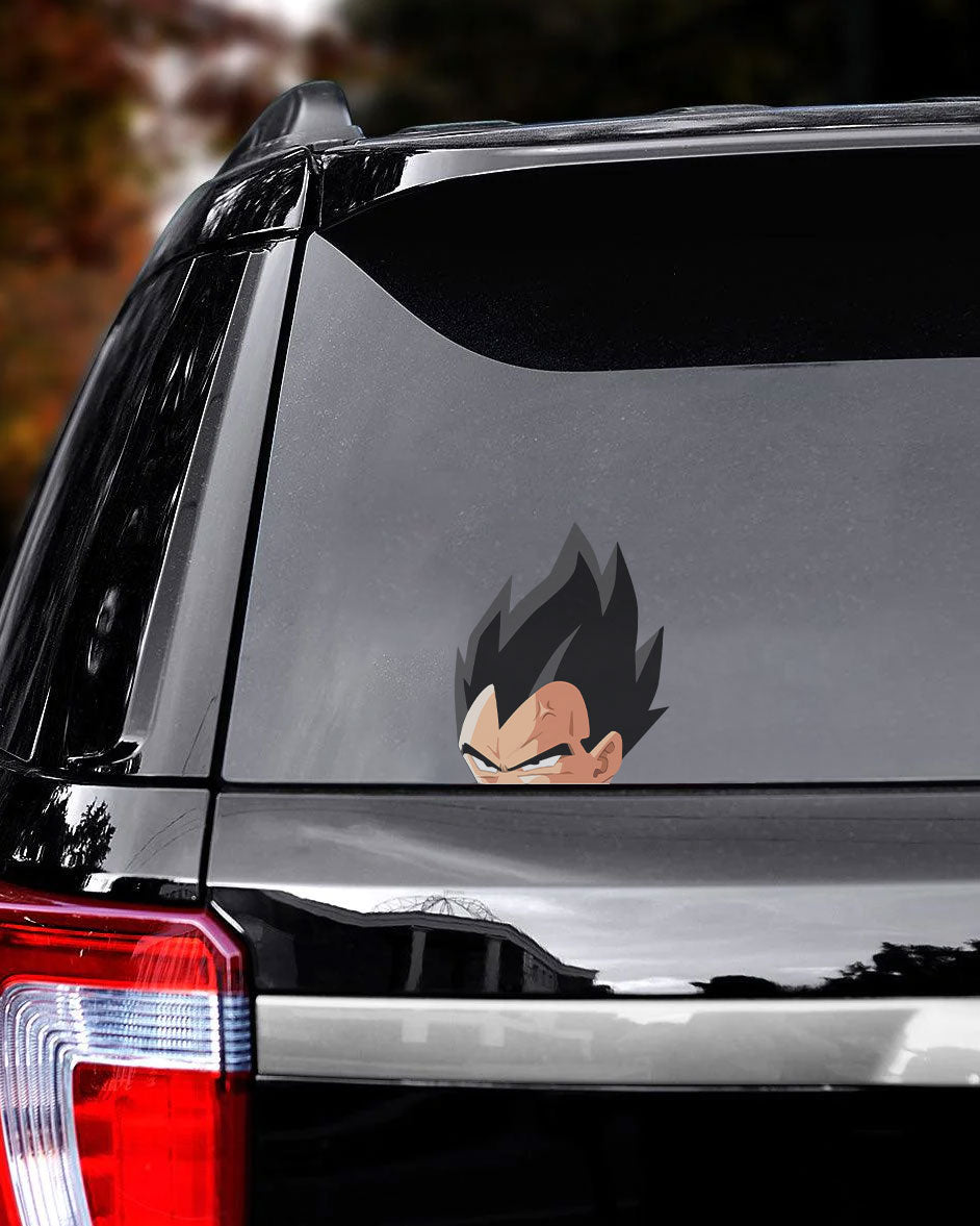 Vegeta Peeker Sticker