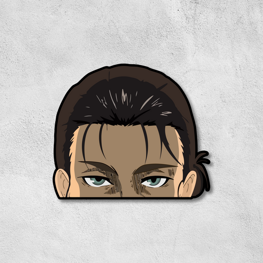 Eren Yeager Peeker Sticker