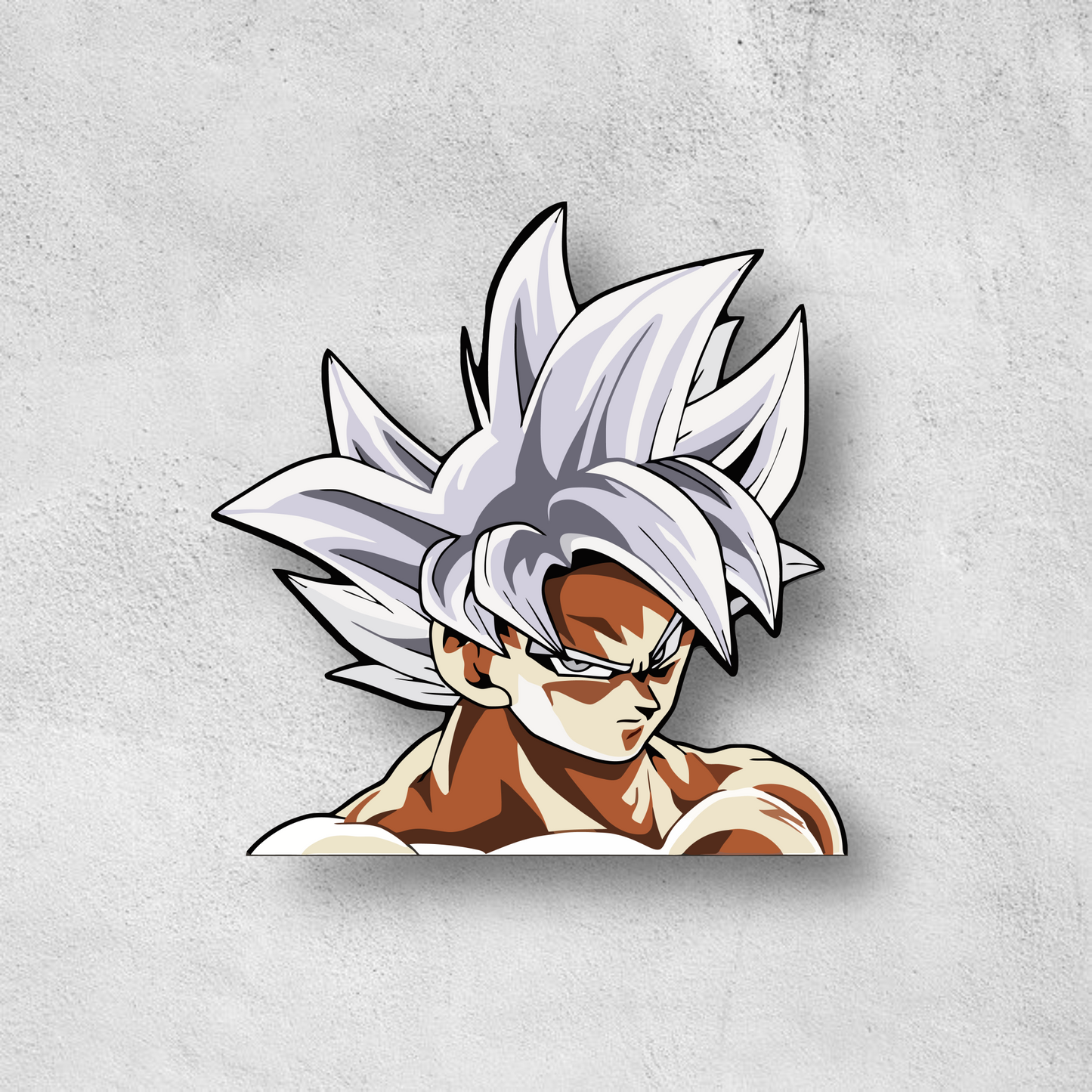 Goku Peeker Sticker