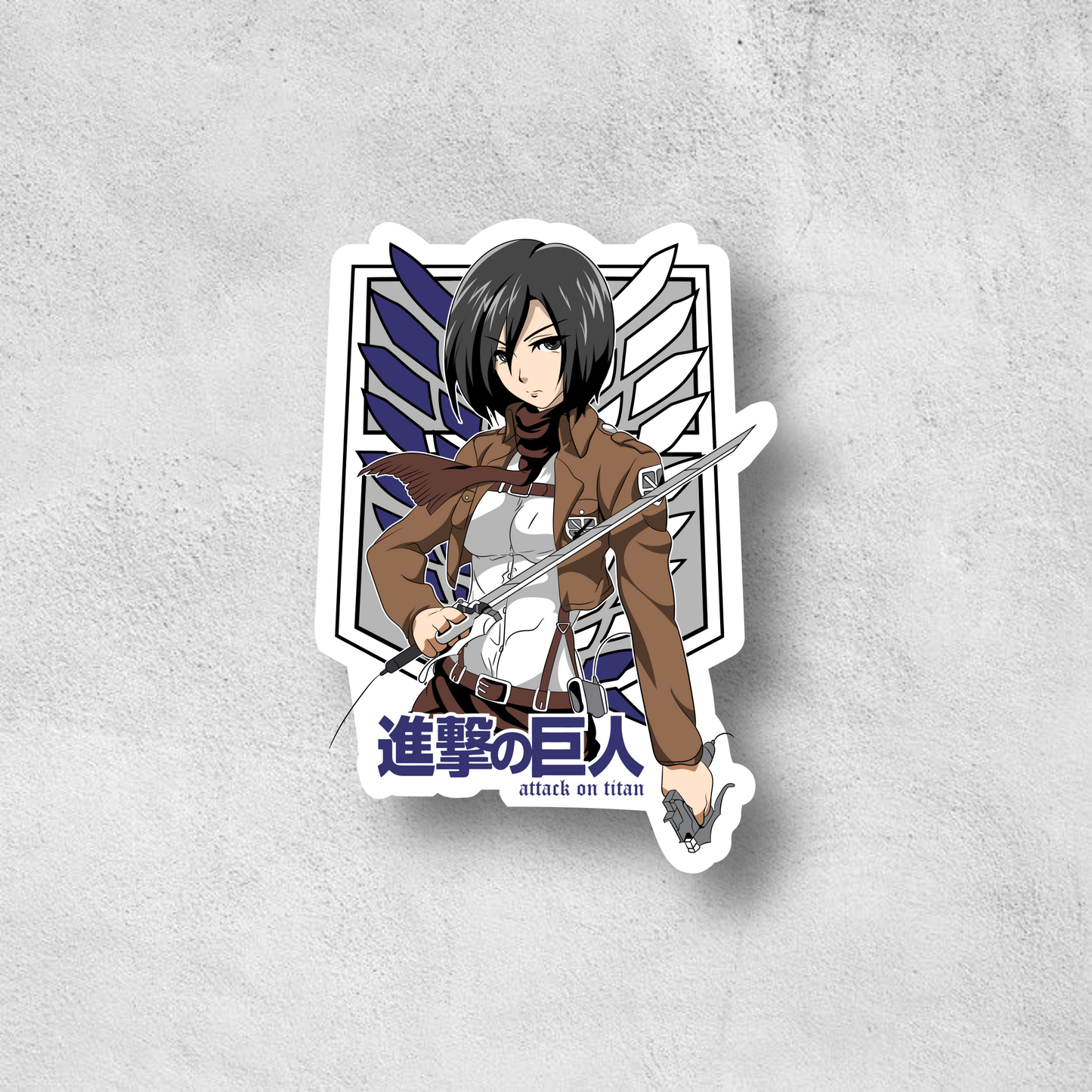 Mikasa Ackerman Sticker