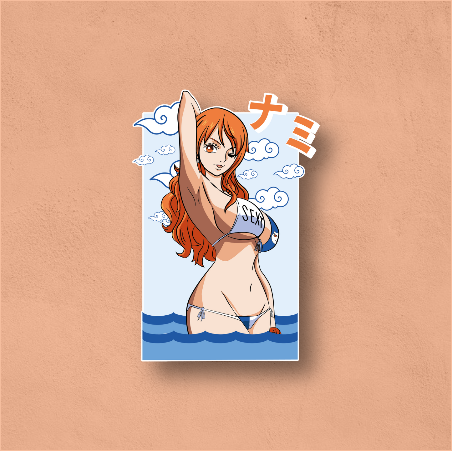 Nami Waifu Sticker