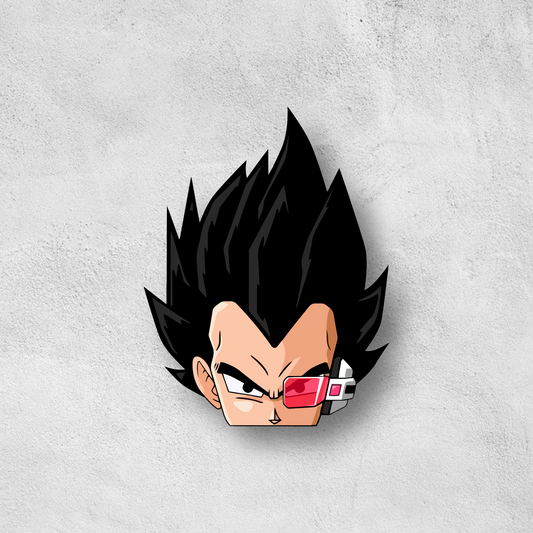 OG Vegeta Peeker Sticker