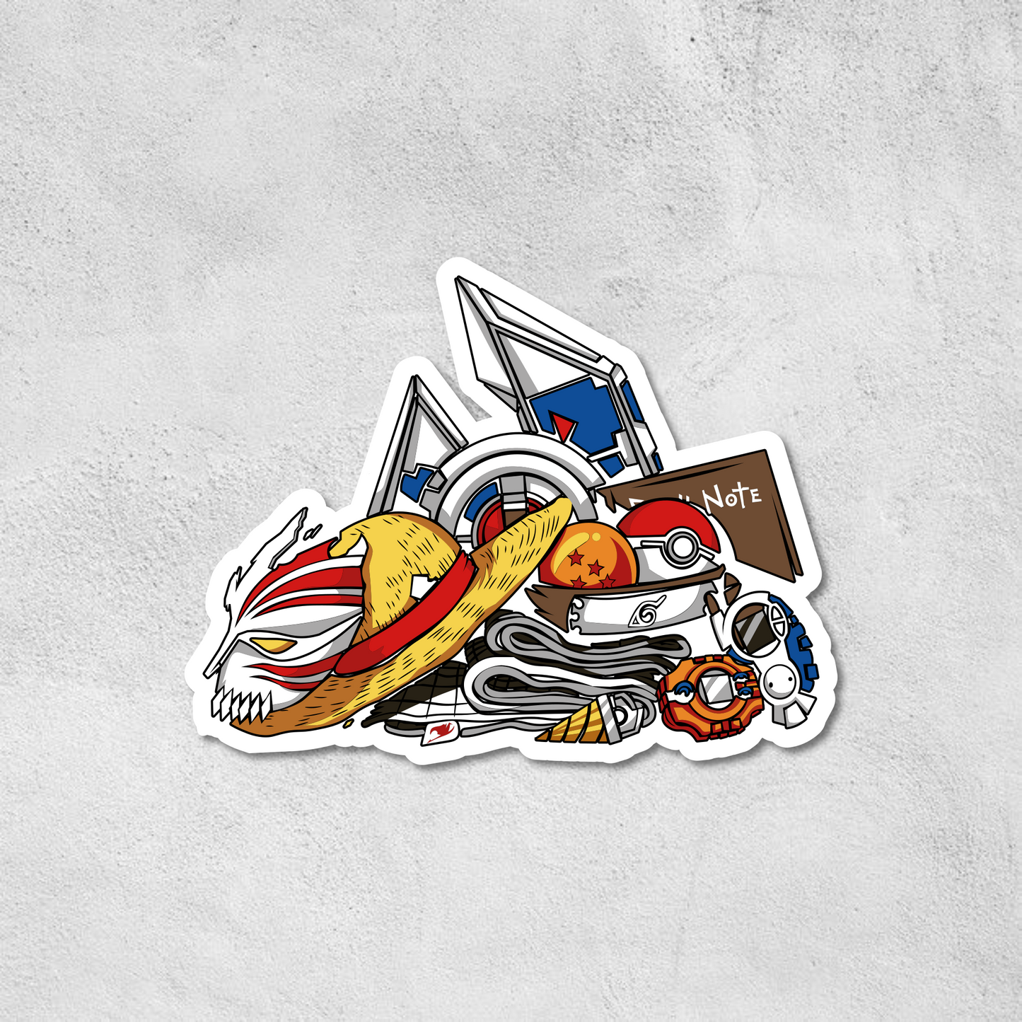 Anime Collage Sticker