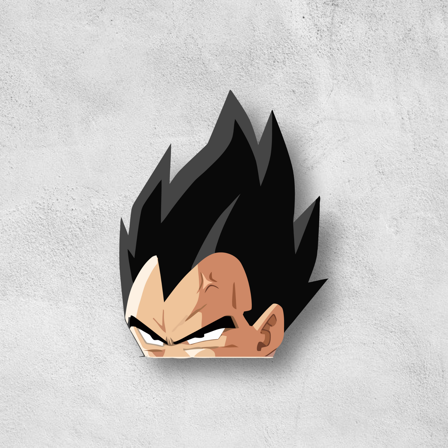 Vegeta Peeker Sticker